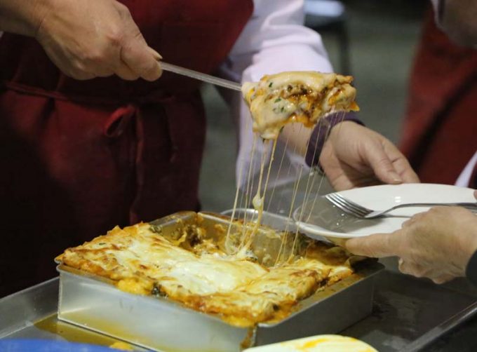 Surfas 6-Week Professional Cooking Classes (Level 2) + Team Cooking Competition lasagna