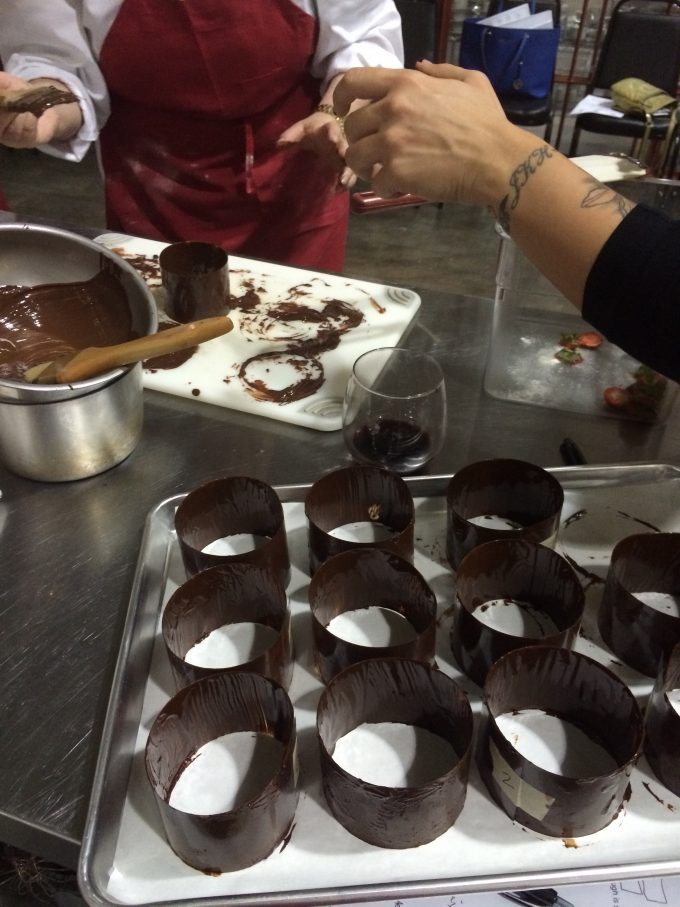Surfas Professional Cooking Classes -Series One chocolate cups