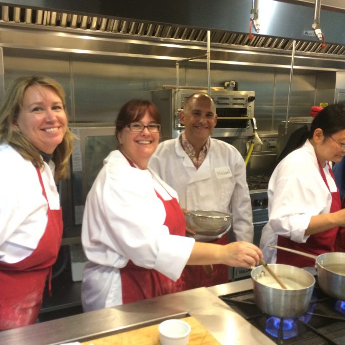 Surfas Professional Cooking Classes - Series One having fun