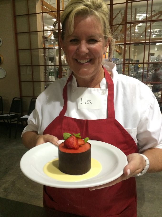 Surfas Professional Cooking Classes - Series One strawberry dessert