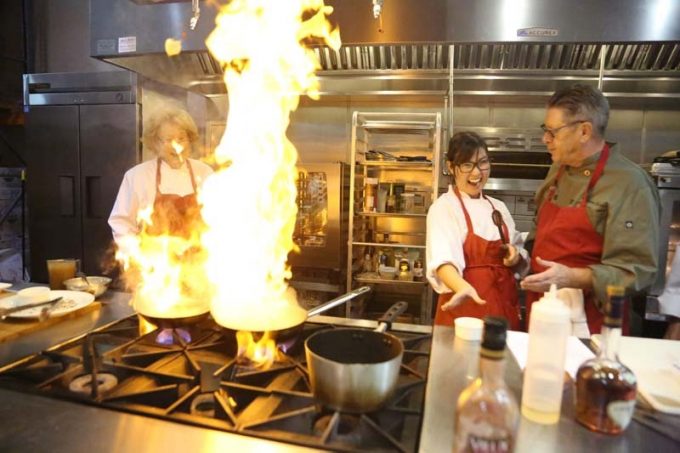 Surfas Professional Cooking Classes - Series One Flambe Lessons