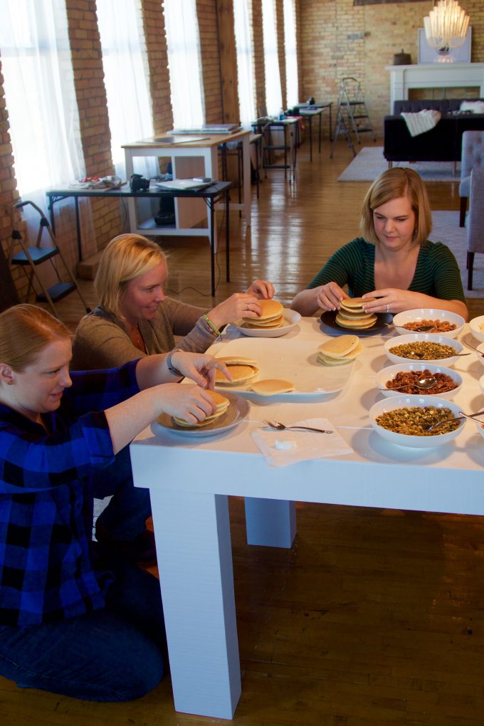 Tasty Food Photography Workshop: Pinch of Yum Studios table