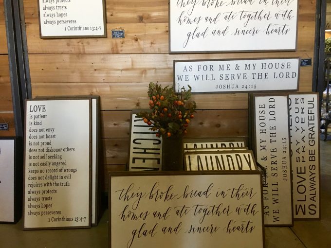 Magnolia Market At The Silos | Chip & Joanna Gaines ~ HGTV Fixer Upper more signs