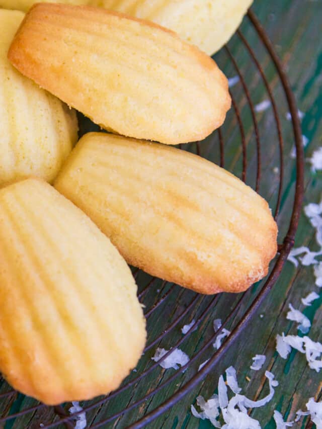 PineappleCoconut French Madeleine Recipe Delicious Table