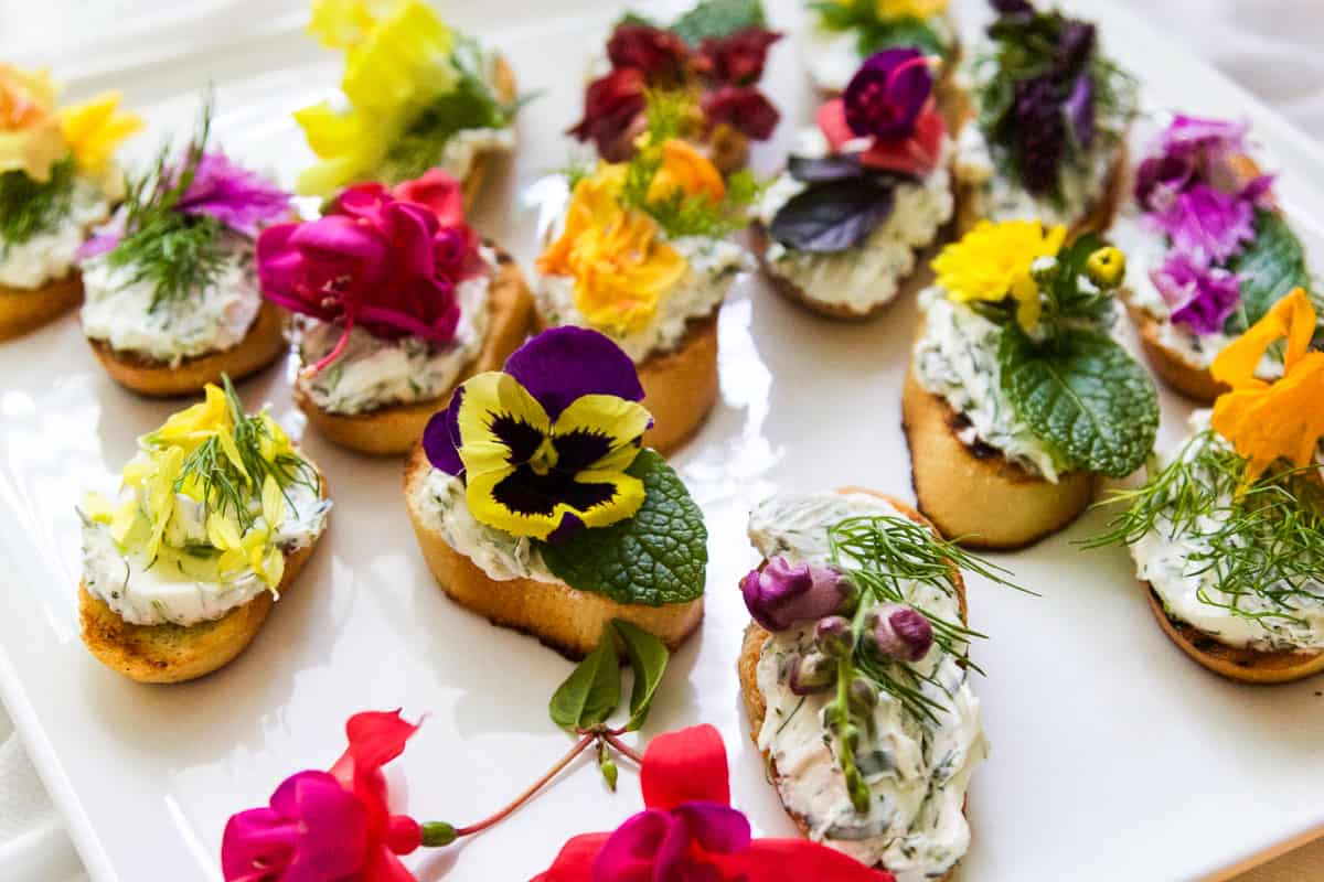 Organic Edible Flowers at Whole Foods Market