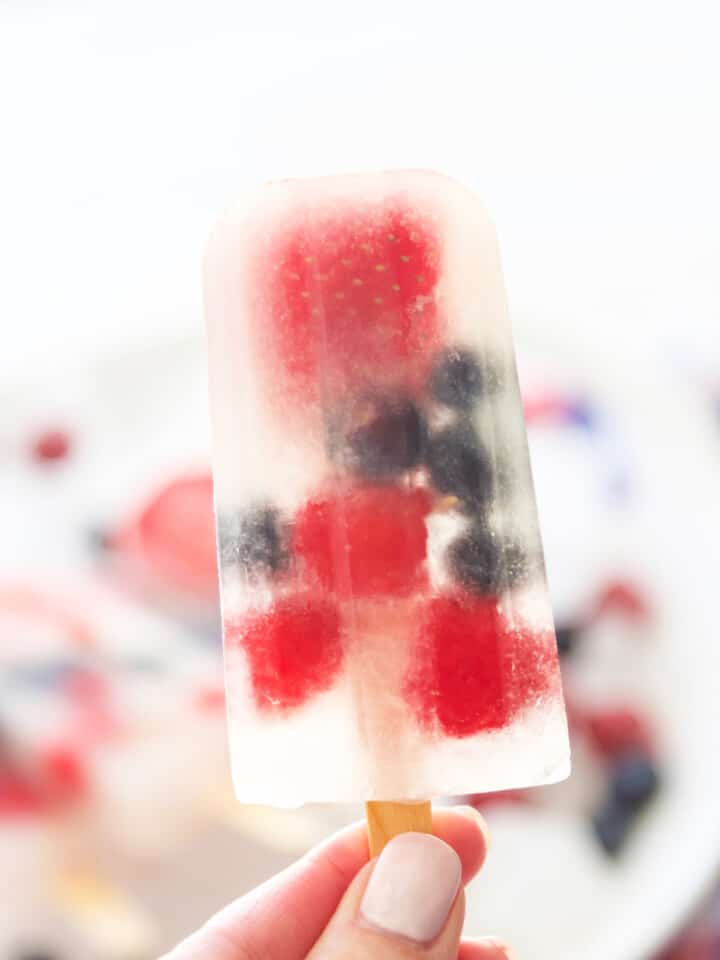 Homemade Fruit Popsicles Recipe Delicious Table