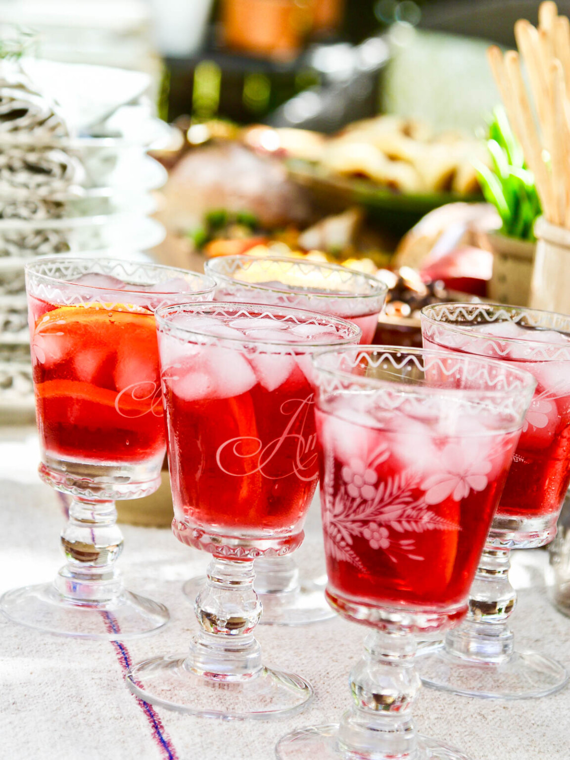 Hibiscus Cocktail Recipe (Low Sugar GF Keto) Delicious Table