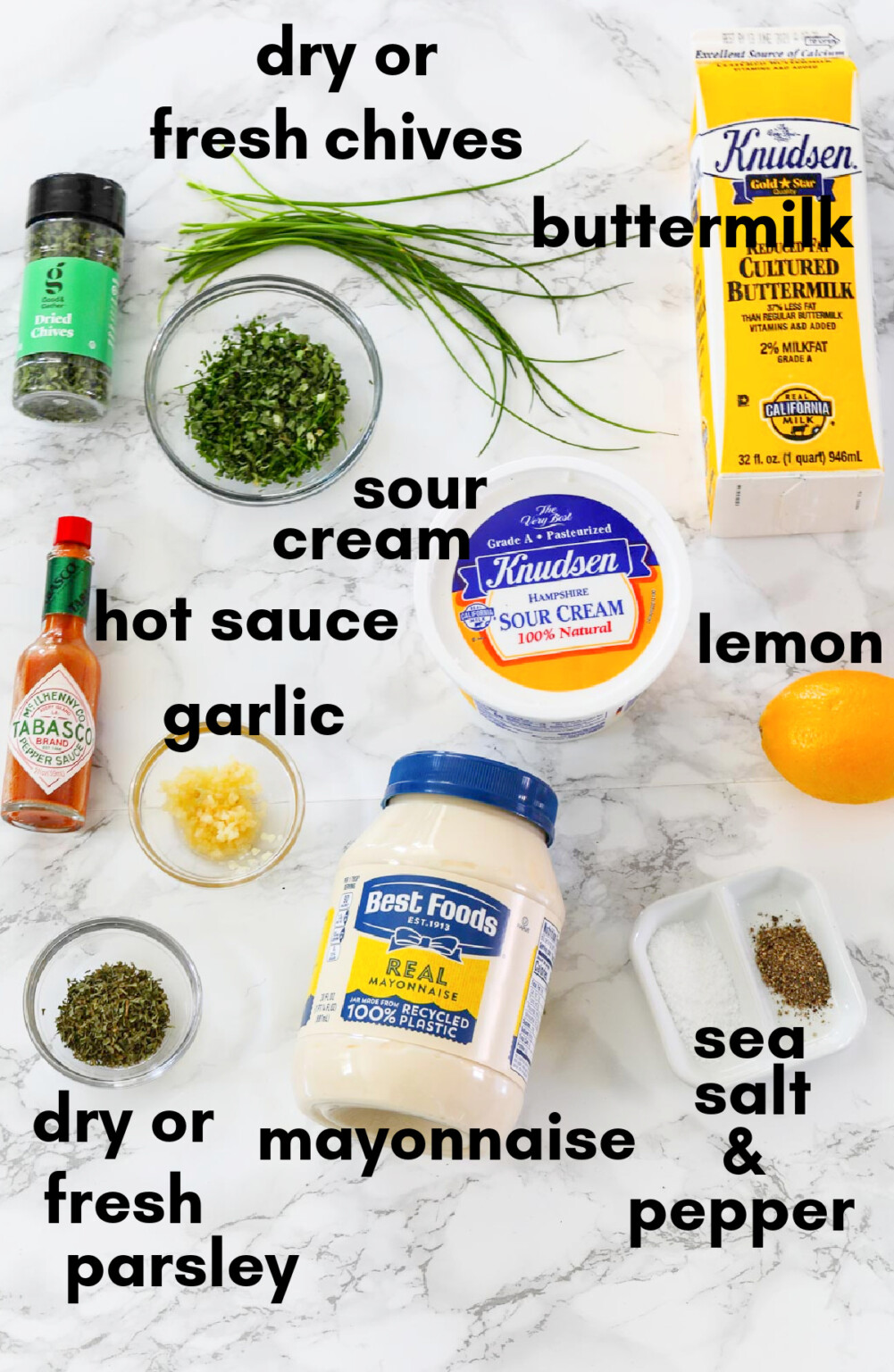 Homemade Buttermilk Ranch Dressing - Delicious Table