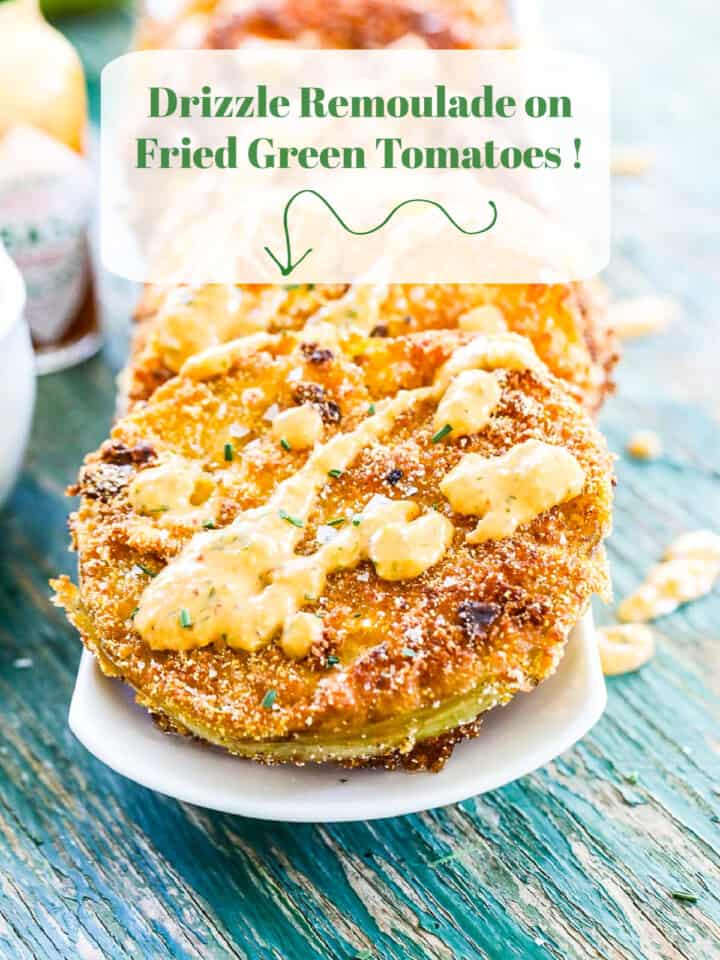 Fried Green Tomatoes With 3 Dipping Sauce Recipes Delicious Table