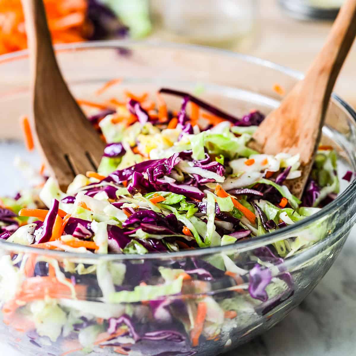 Coleslaw Recipe (No Mayo)-Delicious Table