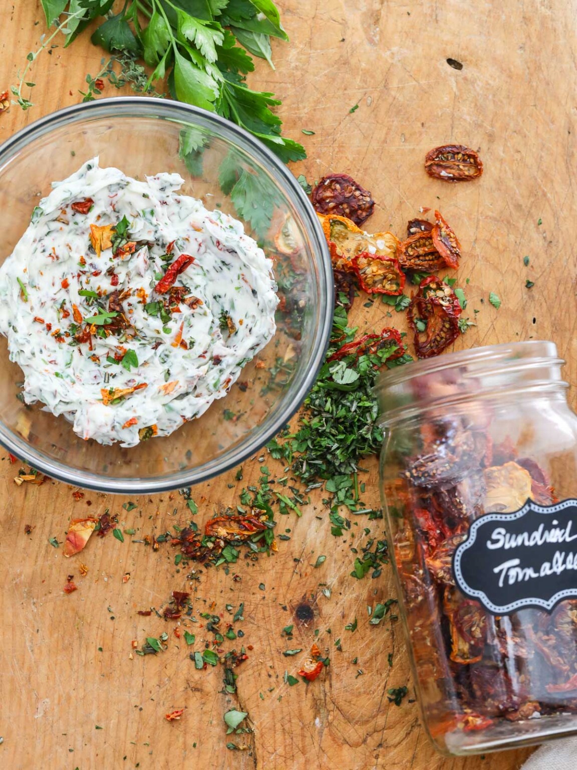 Sun Dried Tomato Butter Butter) Delicious Table