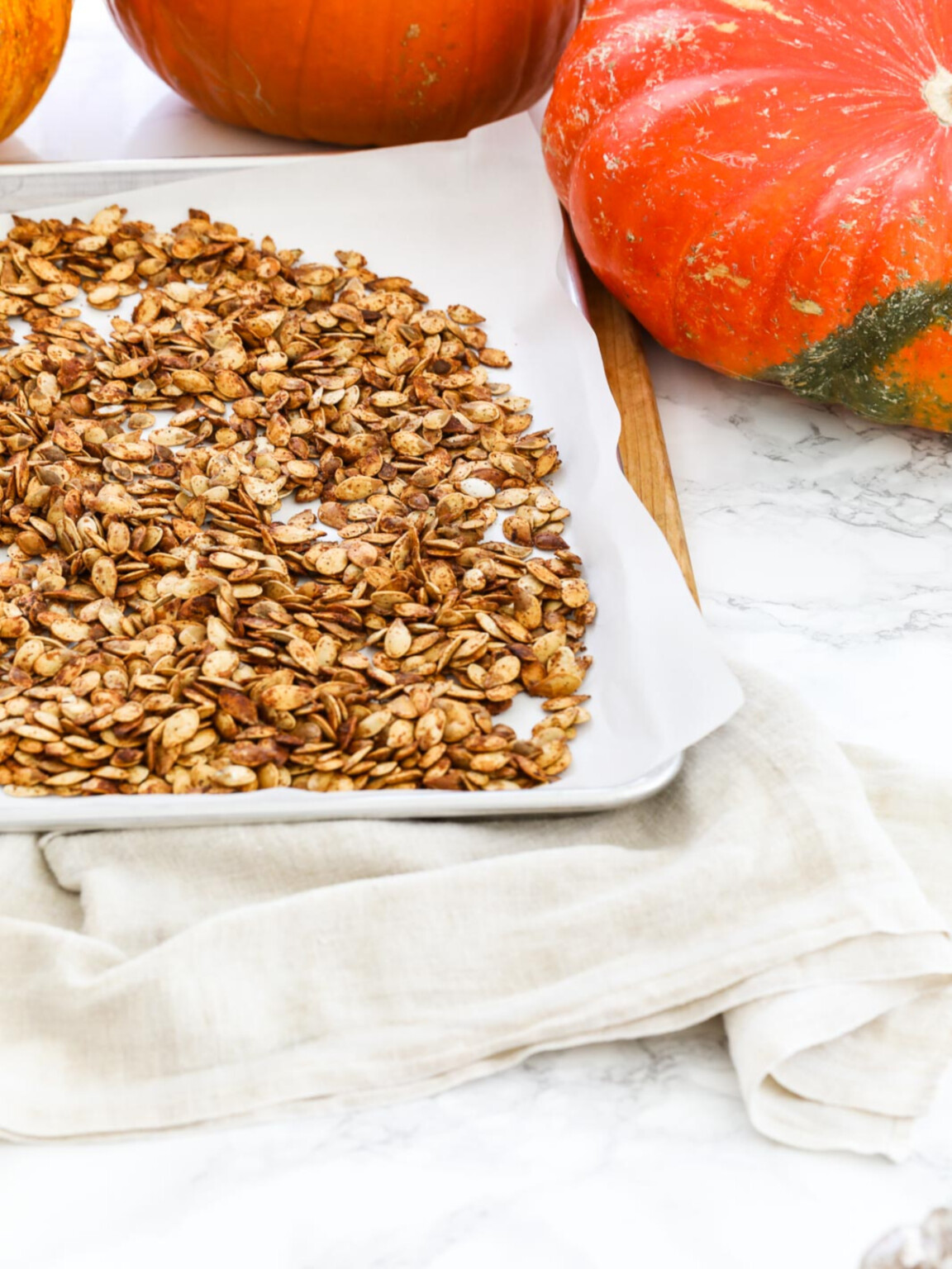 Roasted Pumpkin Seeds Recipe Delicious Table