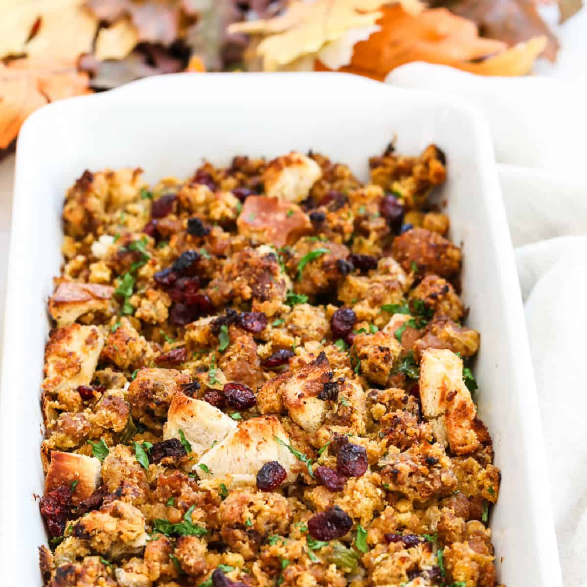 Italian Sausage Stuffing Dressing Recipe Delicious Table