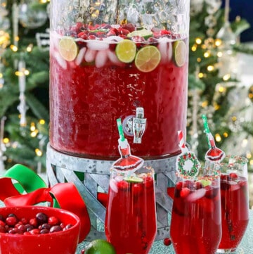 Christmas Punch Recipe - Delicious Table