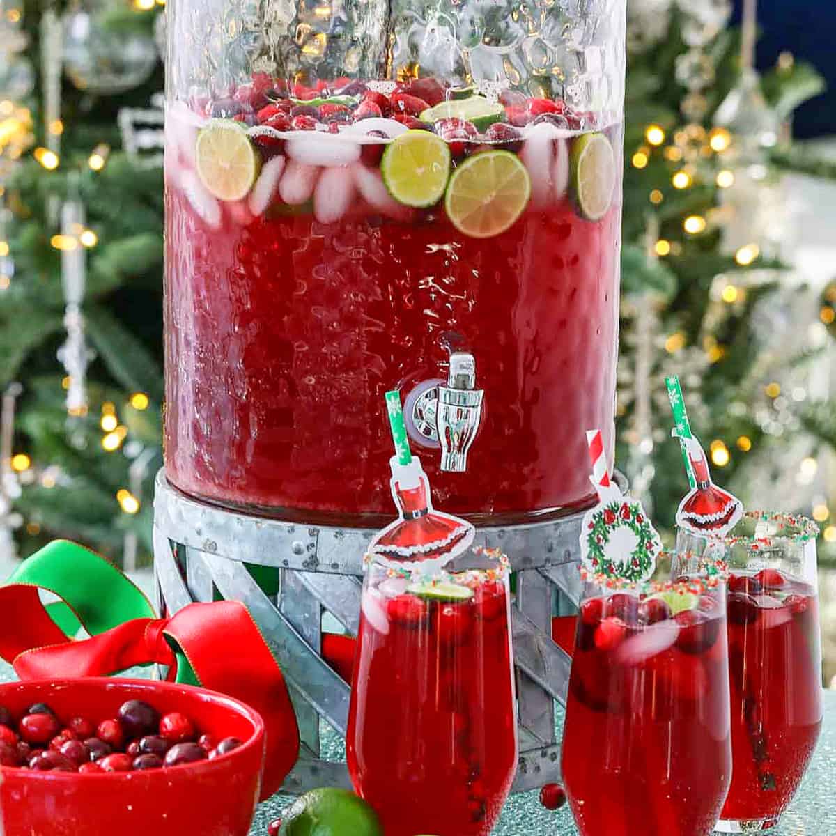 Christmas Punch {Best Batch Holiday Cocktail} –