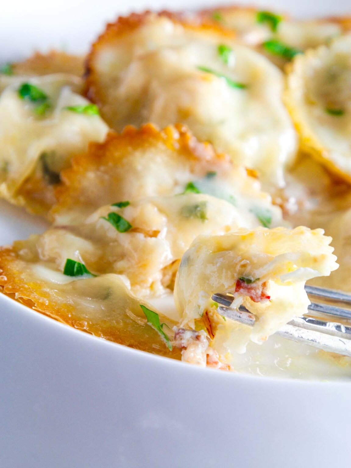 Lobster Ravioli (With Limoncello Lemon Butter Sauce!) | Delicious Table