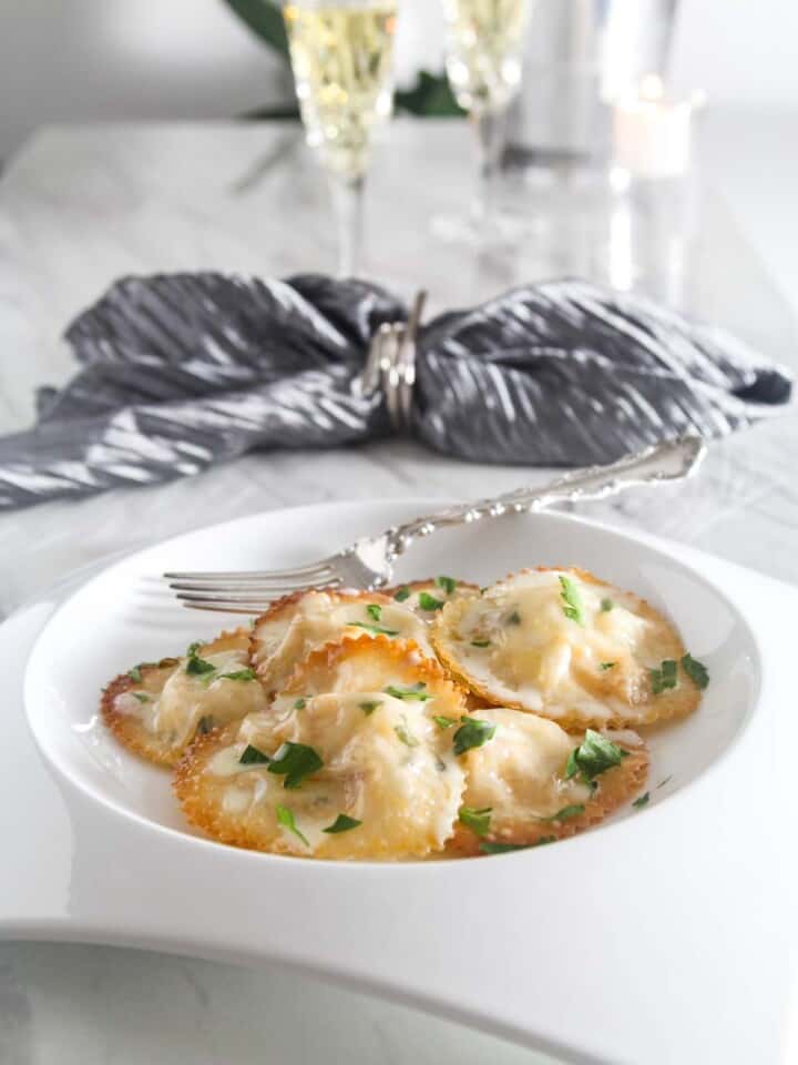 Lobster Ravioli (With Limoncello Lemon Butter Sauce!) Delicious Table