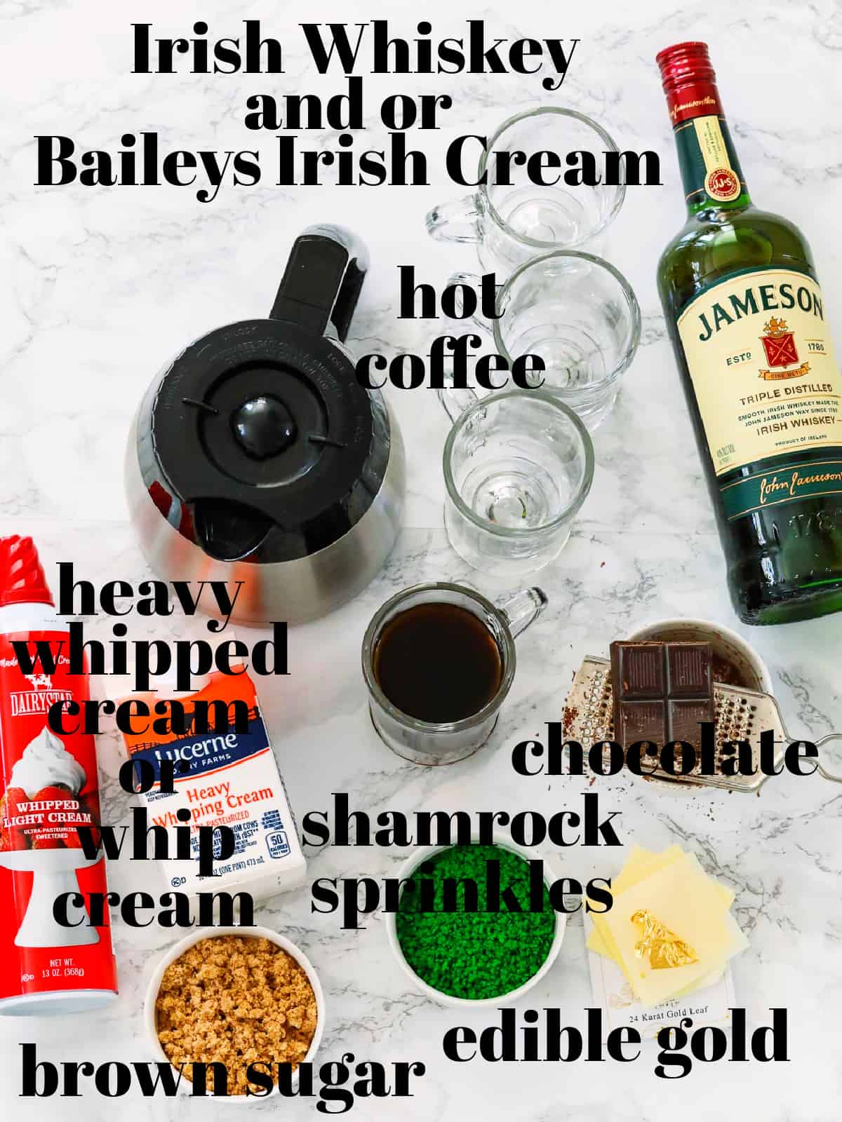 Baileys Irish Coffee Recipe, Easy Irish Coffee