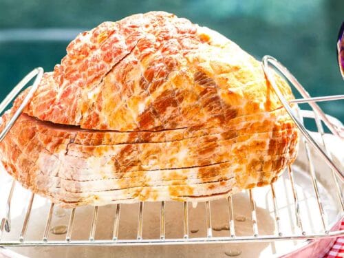 Double Smoked Ham With Orange Honey Glaze Recipe | Delicious Table