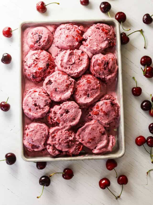 Cherry Pie Ice Cream Sandwiches (Easy 5 Ingredients!) Delicious Table