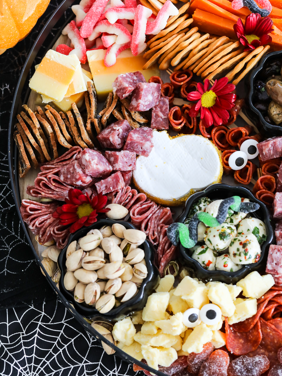 How To Make A Halloween Charcuterie Board - The Soul Food Pot