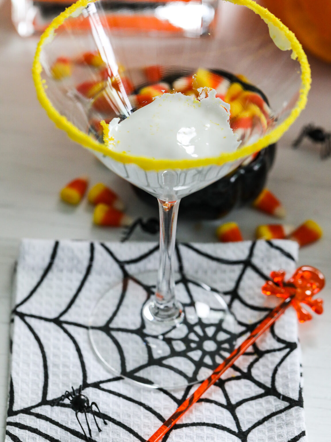 Candy Corn Martini Recipe Delicious Table