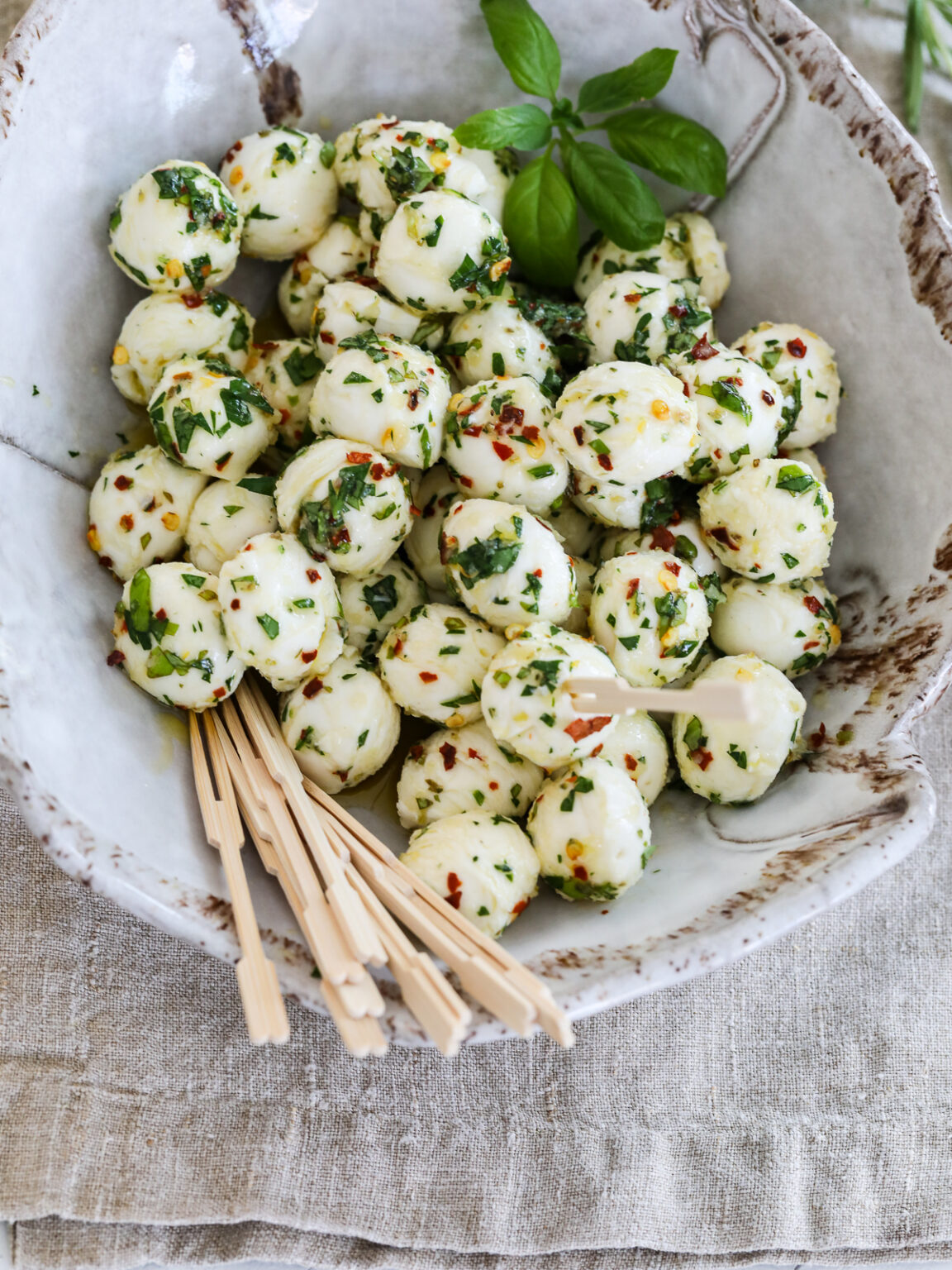 Marinated Mozzarella Balls Recipe Delicious Table