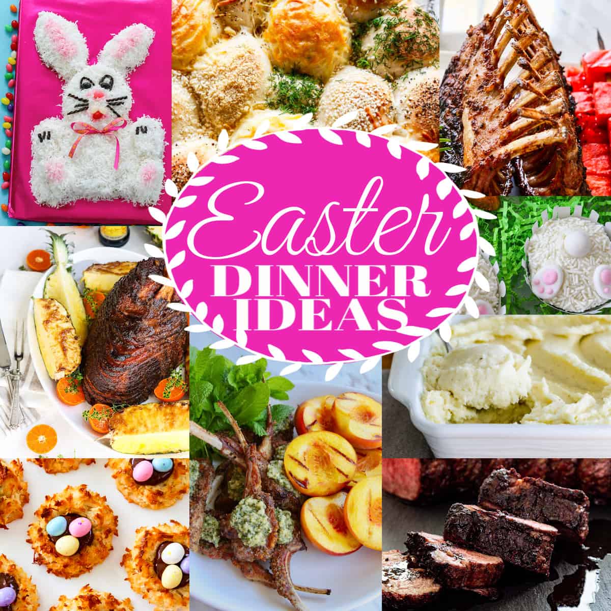 Easter Coconut Macaroons (aka Birds Nest Cookies) Delicious Table