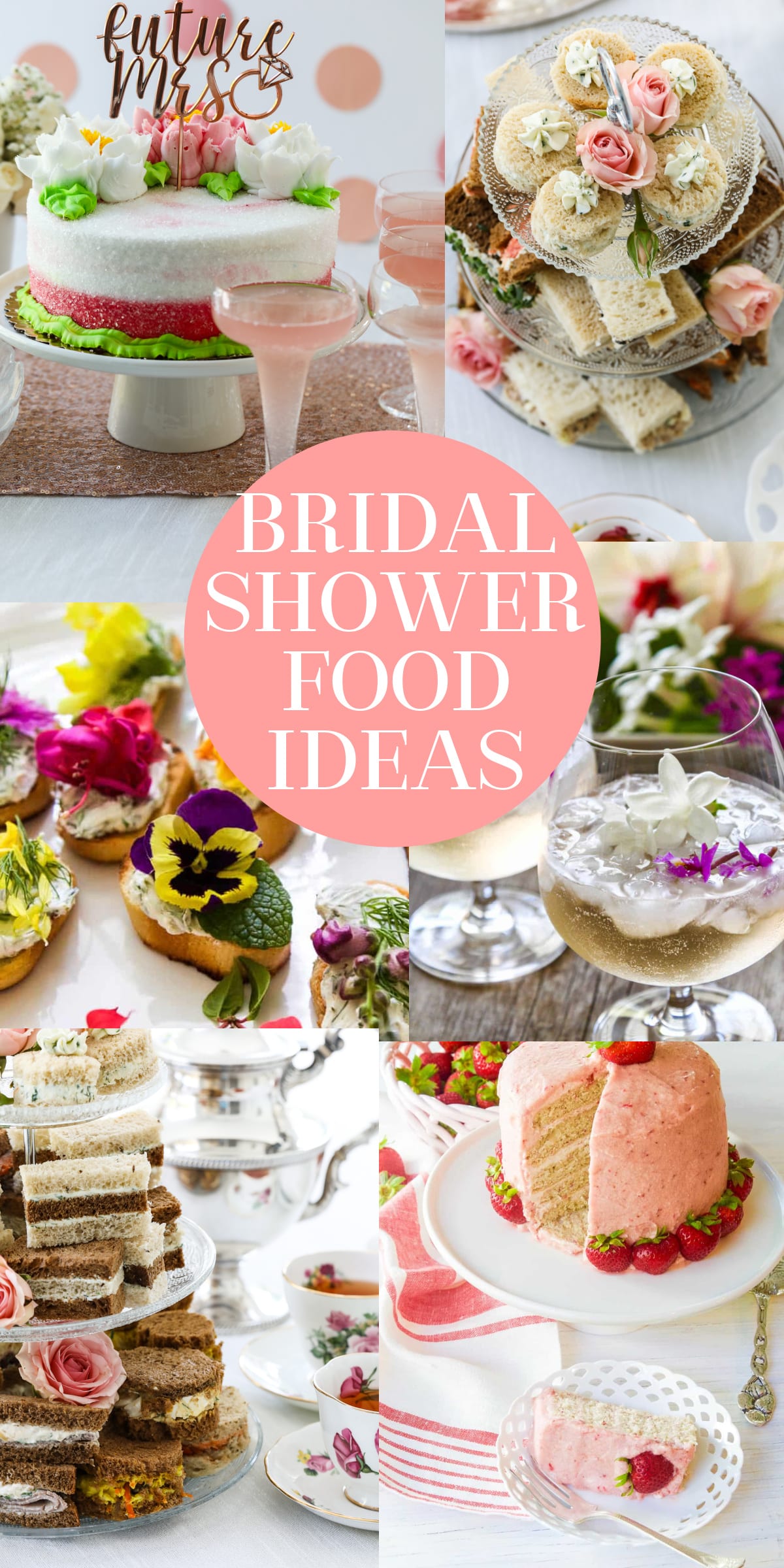 50+ Bridal Shower Food Ideas - Delicious Table