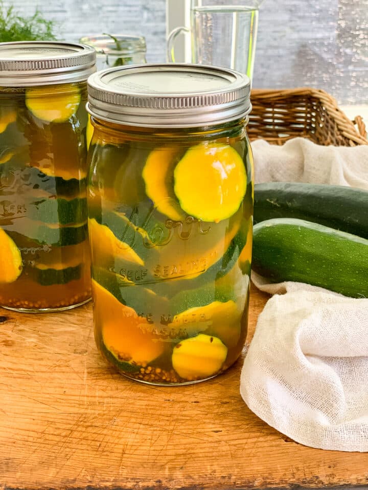 Zucchini Pickles Recipe (No Canning) Delicious Table