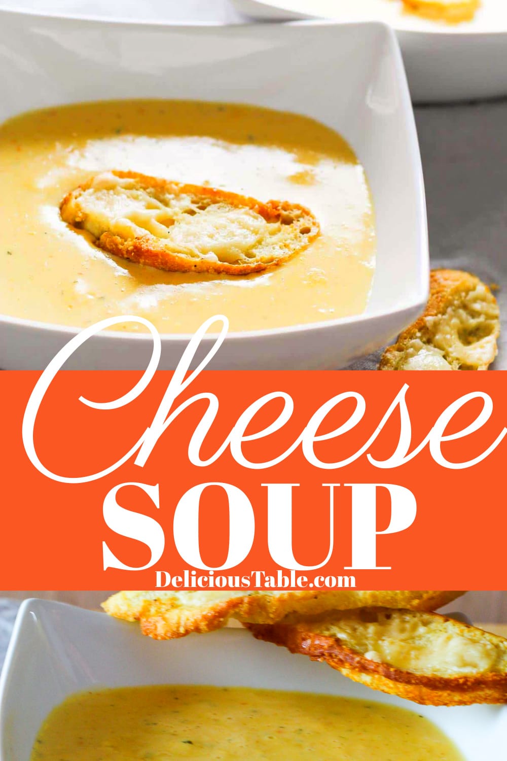 Cheese Soup Recipe (Rich Cheddar Flavor!) Delicious Table